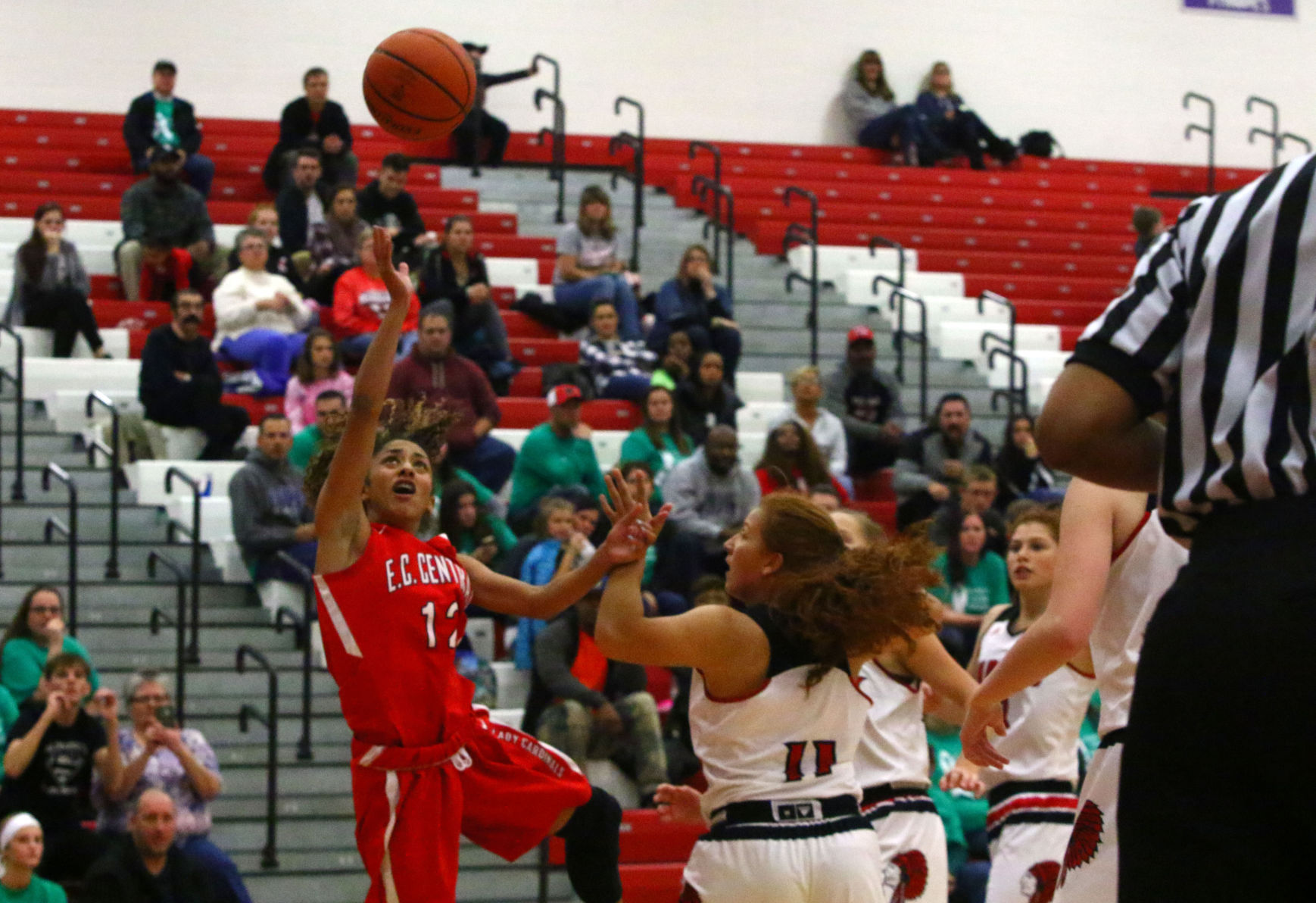 Gallery: E.C. Central at Portage girls basketball